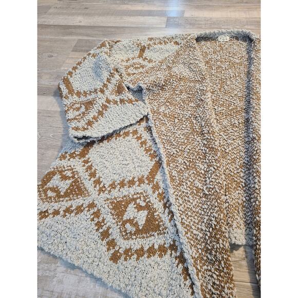 Pol large women's knit cardigan sweater - Picture 3 of 6